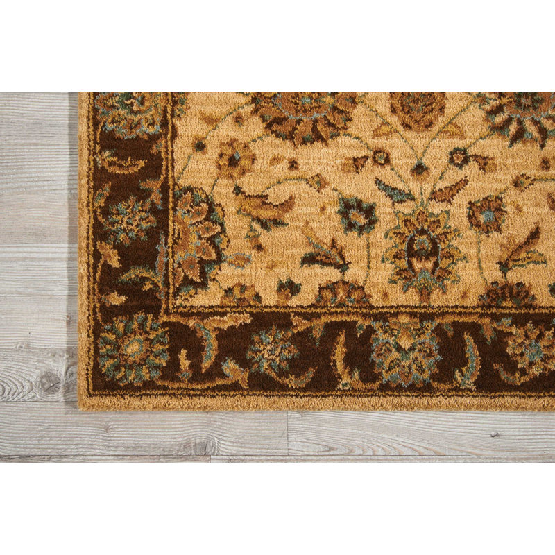 Crownover Wool Oriental Indoor Rug, Rectangle 2'6" x 4'3"