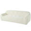 Canapé à 3 places en tissu de chenille désossé de style capitonné, avec mousse de compression sans éponge, ressorts ensachés pour plus de confort, siège d'une hauteur de 23,6 po, aucun assemblage requis-1448627917