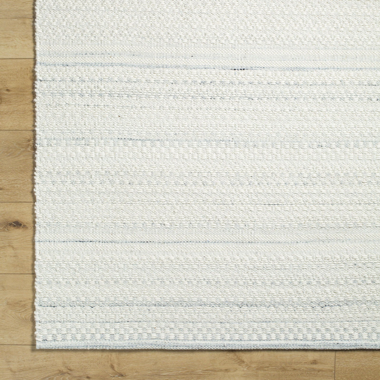 Lavande Hand-Woven Wool Rug, Rectangle 2' x 3'