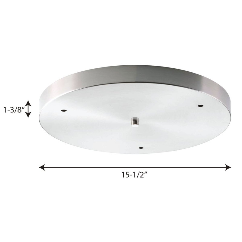Pendant Canopy, Brushed Nickel