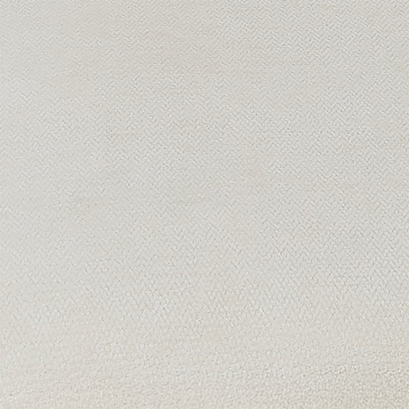 Canapé moderne Cloud, Chenille blanche, H 33,86 po x l 137,89 po x P 68,89 po