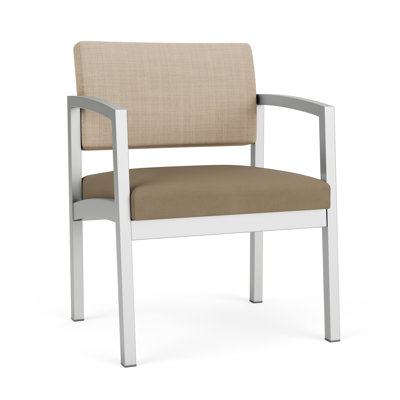 Chaise d'invité en acier Lenox