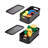iDesign Recycled Plastic Bin with Lid and Handles, Set of 2 – Matte Black