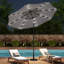 Aislynn 3m Traditional Parasol with LED Light-670096286