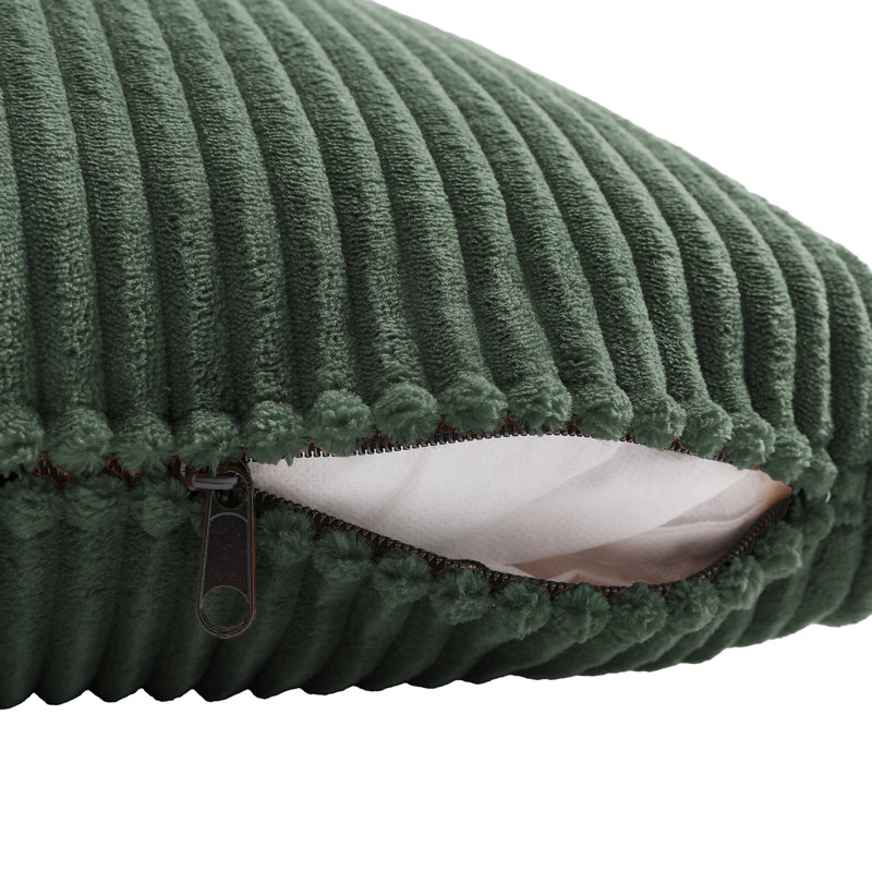 Cotton Square Cushion, Hunter Green