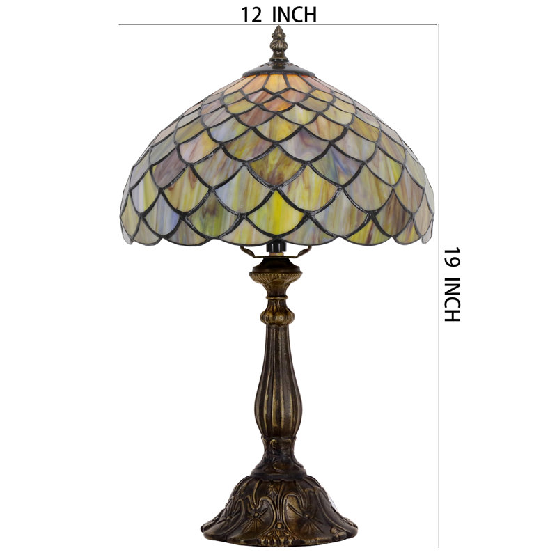 Lampe de table à contrôle tactile Tiffany