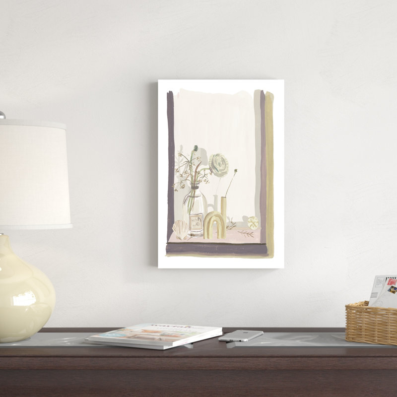 By My Window III, H 18 po x l 12 po x P 1,25 po