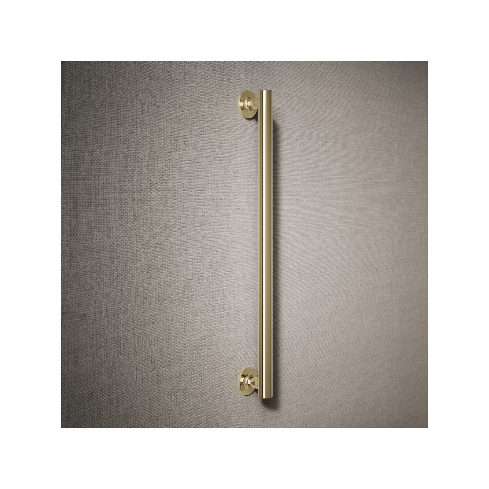 Purist Grab Bar, Vibrant French Gold, 24"W