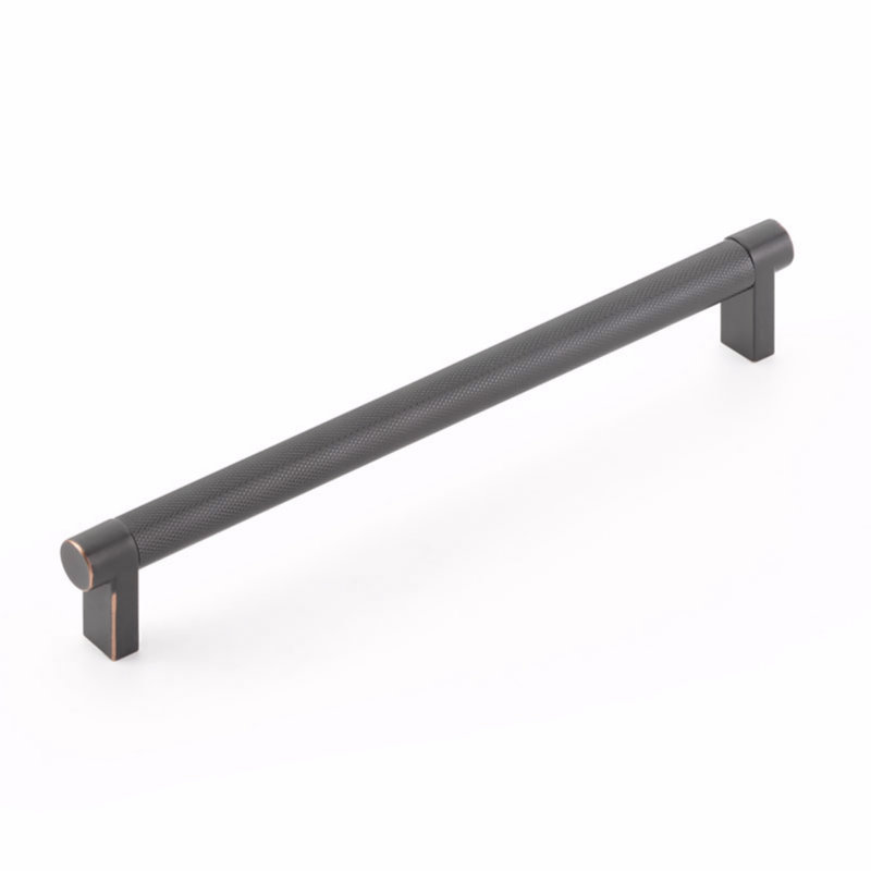 Select Brass Bar Pull, 8" Center to Center, Oil Rubbed Bronze