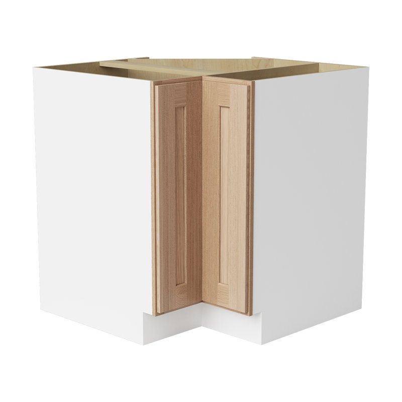 Armoire Base Lazy Susan, L 33 po x H 34,5 po x P 24 po, Chêne Redondo