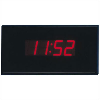 Horloge de table électrique numérique moderne en métal, Graphite