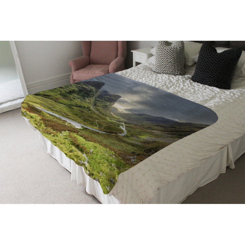 Domonick Plain Weave / Muslin Throw Blanket