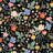 Hampton Bed In Strawberry Fields Black-121671278-121390745