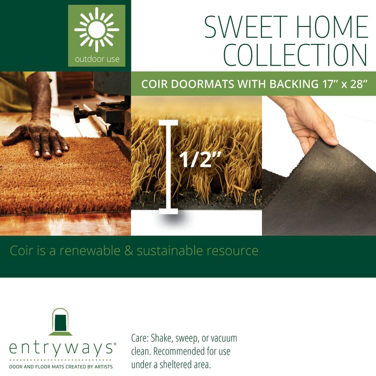 Beach Vibes Coir Doormat - Entryways