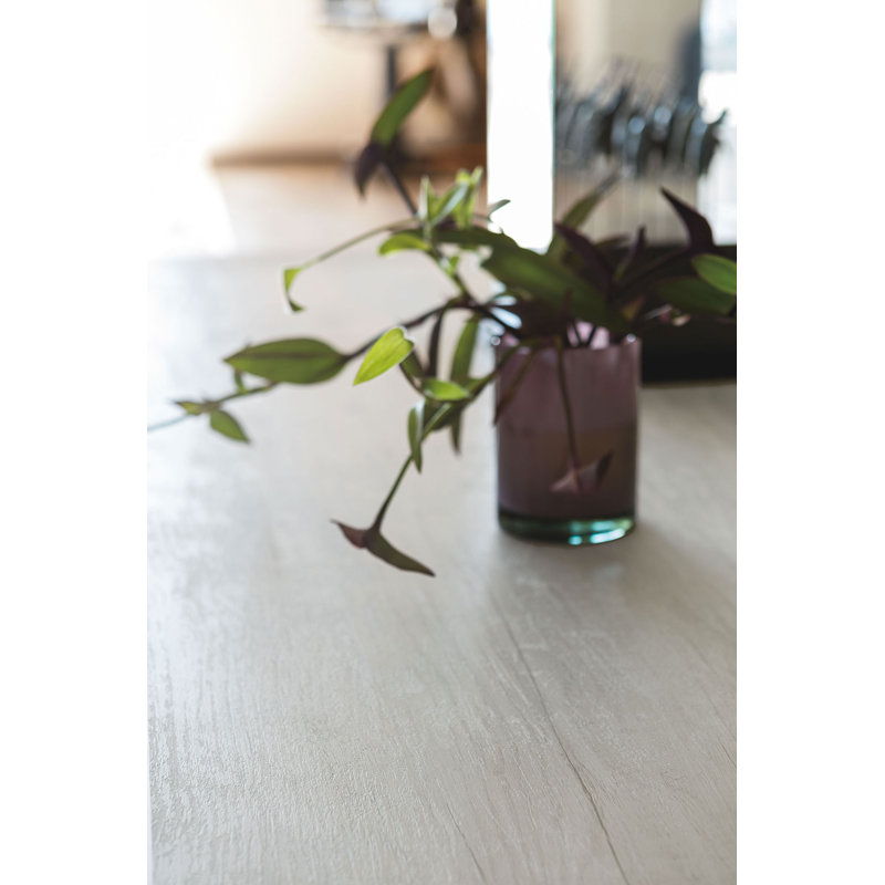 Karlin Extendable Metal Base Dining Table, Desert, Graphite, 75cm H x 240cm L x 90cm W