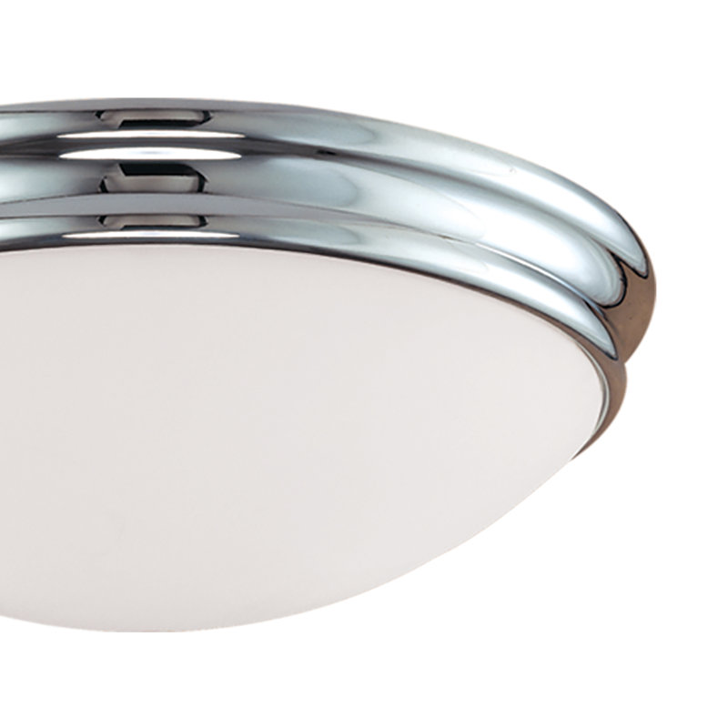 Plafonnier encastré pour cuve simple 10 po 1 lumières Lacourse, Chrome
