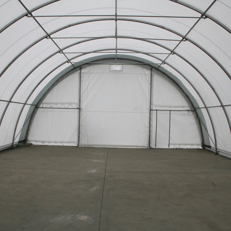 Abri de rangement à arche simple, H 180 po x l 360 po x P 480 po