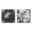 Rutledge - Ensemble de 2 collages de formes carrées abstraites-101847283-101847285