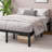 Barbieri Modern Metal Platform Bed Frame with Heavy Duty Steel Slat Support-1994905275