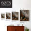 Reproduction encadrée FLORAL Series DCCXVII - bois massif-55359999-55359997
