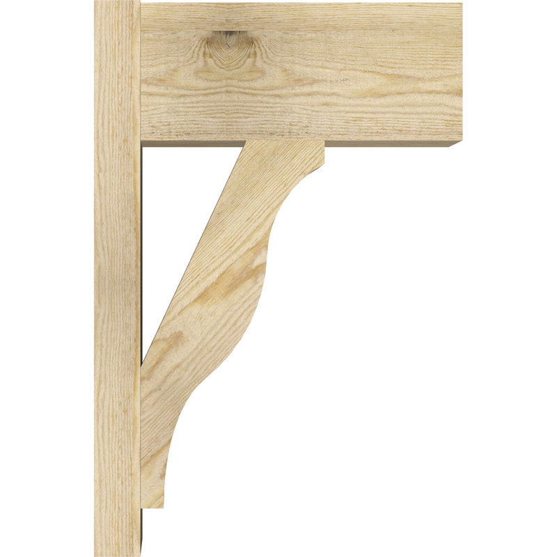 Jeu de blocs Funston, 8" W Douglas Fir (Rough Sawn), P 16 po x H 24 po