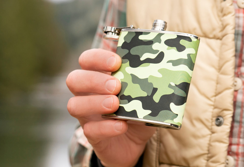Liquid courage on the go