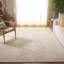 Tapis géométrique en laine / coton touffeté à la main Lisabet-108750325