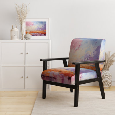 Blush Horizon II - Fauteuil rembourré moderne