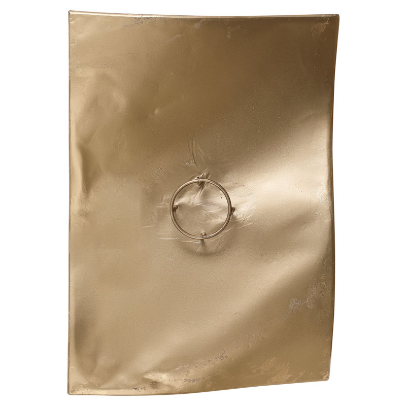 Glam Abstract Wall Decor on Metal