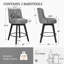 Tabouret de comptoir pivotant 26,7 po Arleine-1085381695