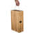 Double Wooden Bottle Wine with Handle Carrier