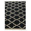 Tapis noir Orlando