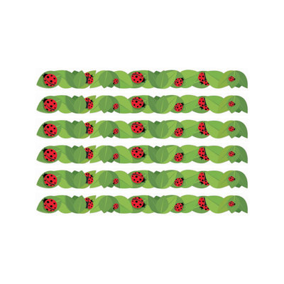Ladybugs Extra Wide Deco Trim