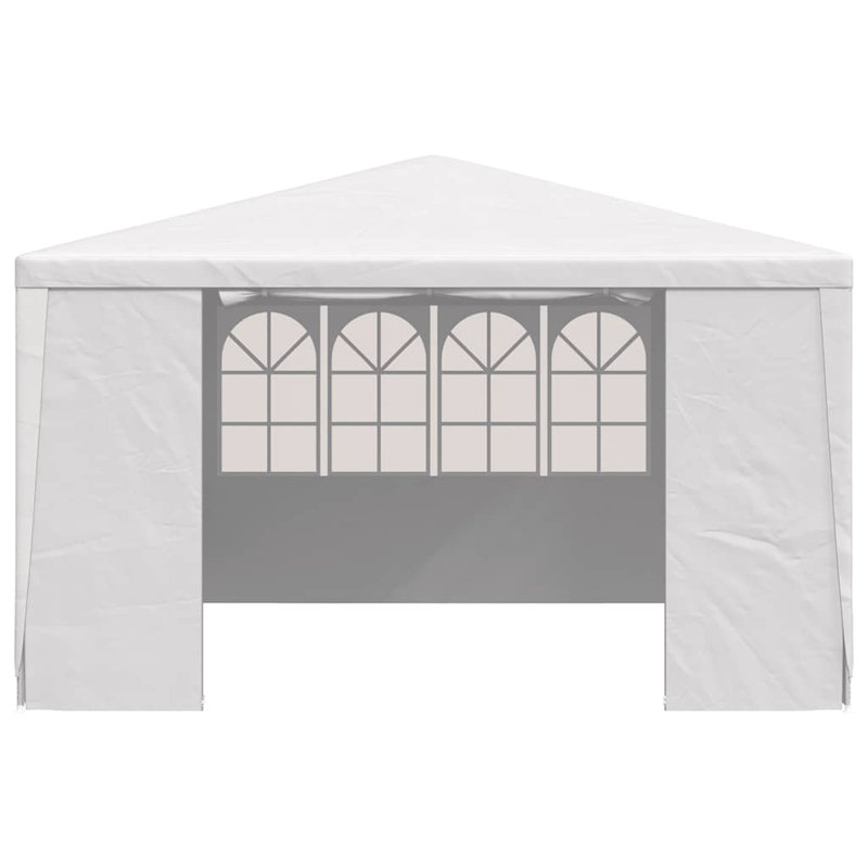 Party Tent White Polyethylene 13.1 x 13.1 ft Outdoor Event Canopy, White