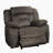 Jannali 37.5'' Traditional Polished Microfiber Manual Glider Recliner with Tab Pull Recline, Gentle Gliding Motion & Plush Pillow Top Armrests-1482699956