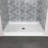48" W X 32" D Acrylic Alcove Shower Pan Rectangular Drop-in Shower Base Single Threshold White Shower Tray with Non-Slip Design