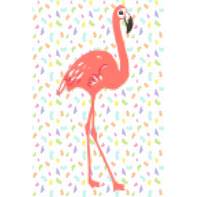 Flamingo Pixel Party II