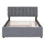 Lit plateforme tapissier avec gigogne Teddy-790654988-790654990