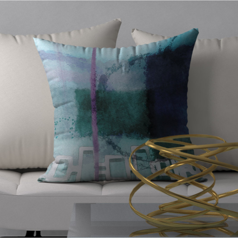 Housse de coussin carrée/insert, 20 po X 20 po