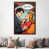 Brown Framed Canvas selected