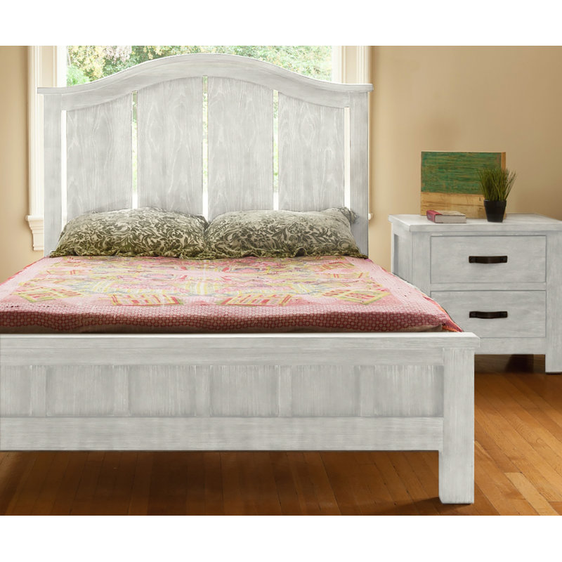 Milk Street Hudson Collection Full Bed Rails, White