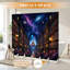 Cloison pliante 6 panneaux Paravent Royal Magical-129944007