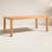 76'' Rectangular Solid Eucalyptus Wood Patio Dining Table