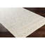 Tapis d'intérieur en laine tissé à plat à la main à motif oriental noir et blanc Émile-2074092315