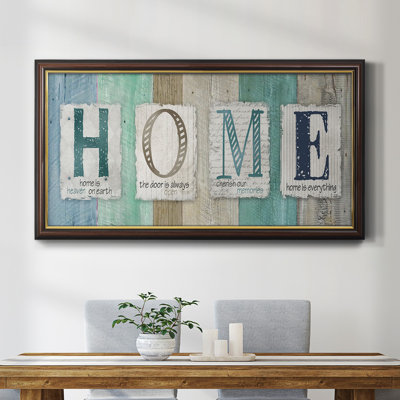 Home - Single Picture Frame Textual Art on Canvas -  Gracie Oaks, A9381EAAC7E8407993A77C56B0A329E6