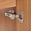 Meuble-lavabo double lavabo de 150 cm avec lavabo en résine SMC, caisson en MDF avec pieds en bois massif, charnières à fermeture douce et système de tiroirs dissimulés pour le rangement de la salle de bain.