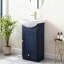 Mini meuble-lavabo simple 18 po avec comptoir en céramique pour petit espace-87375994