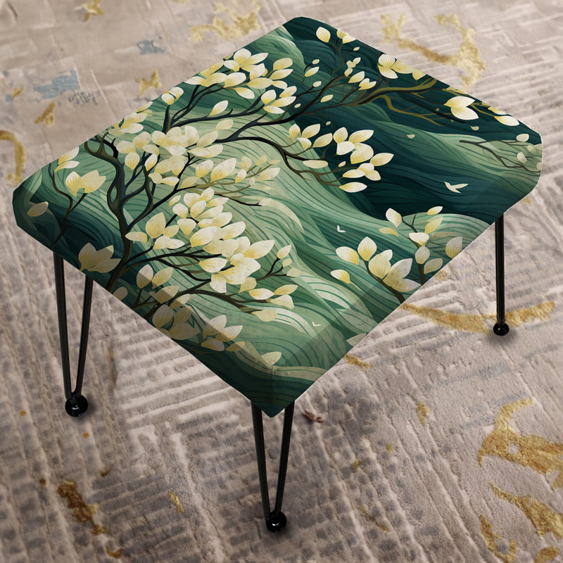 Mangrove Serenity Tropical - Repose-pieds rectangulaire Tropical
