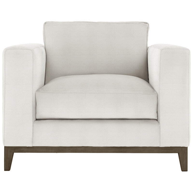 Noel 40" Wide Armchair, Dorado Snow Crypton® Chenille 5558-000, Portobello