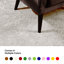 Tapis modernes de couleur unie pour animaux de compagnie et enfants, résistance aux taches et à la décoloration, chambre à coucher, salle de jeux et chambre d'enfant, événement, mariage, parfait pour le salon, la salle à manger, tapis Mentone blanc-44783089